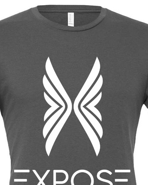 Gray Tee White Logo 🤍